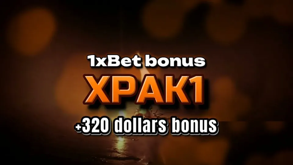 The 1xBet bonus with promo code XPAK1 adds up to $320 to your first deposit when you register