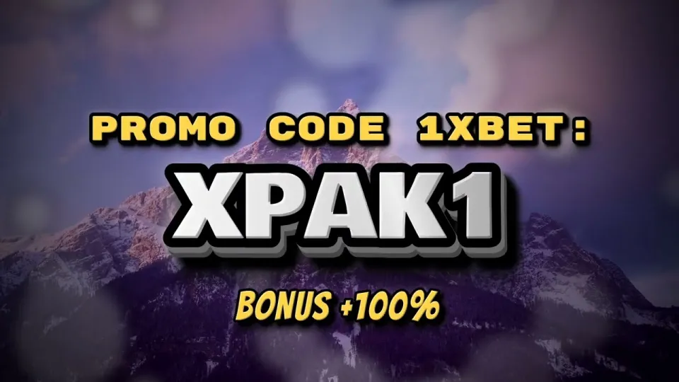 Using the XPAK1 code or signing up plain on 1xBet in Pakistan